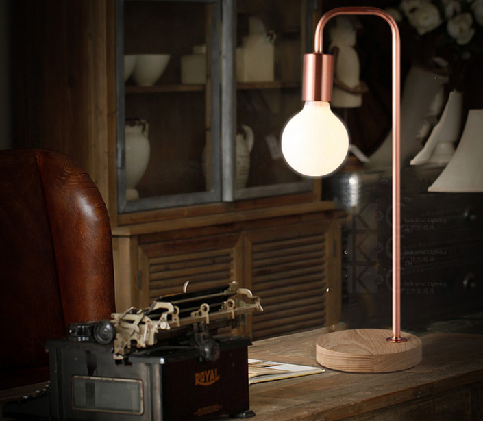 Retro Simple Iron Desk Lamp Table Lamp