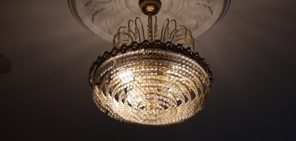 Photo acrylic chandelier